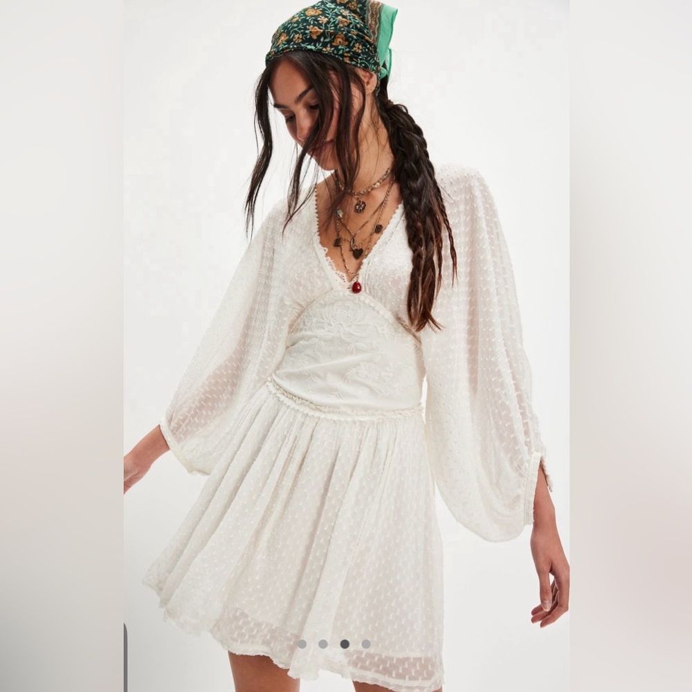 Free People Sweet Dreams Mini Dress Sz-S - Picture 3 of 15